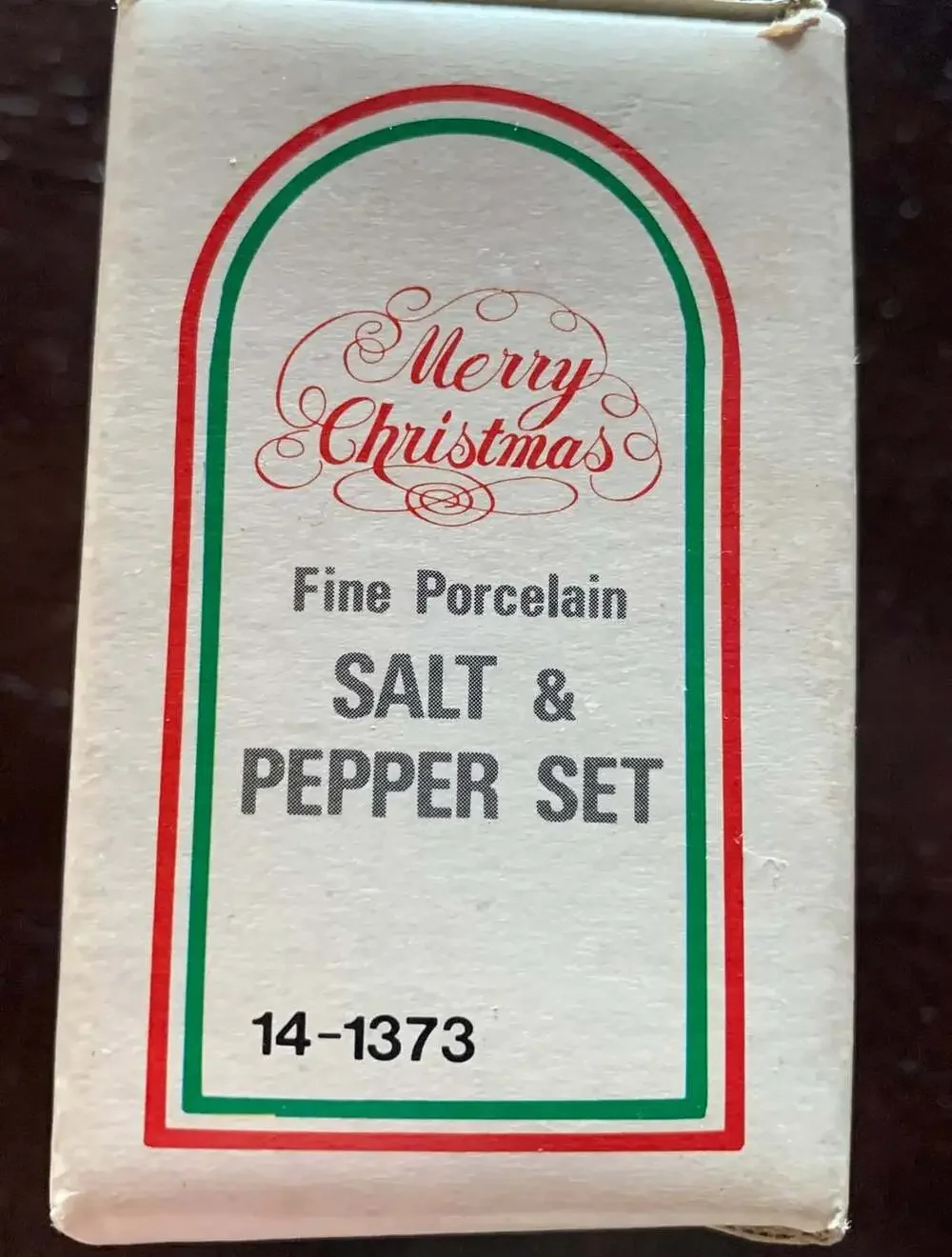 Christmas Salt n Pepper Shakers